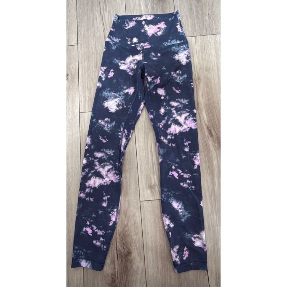 Lululemon Tie Dye Leggings Size 2 25" Inseam